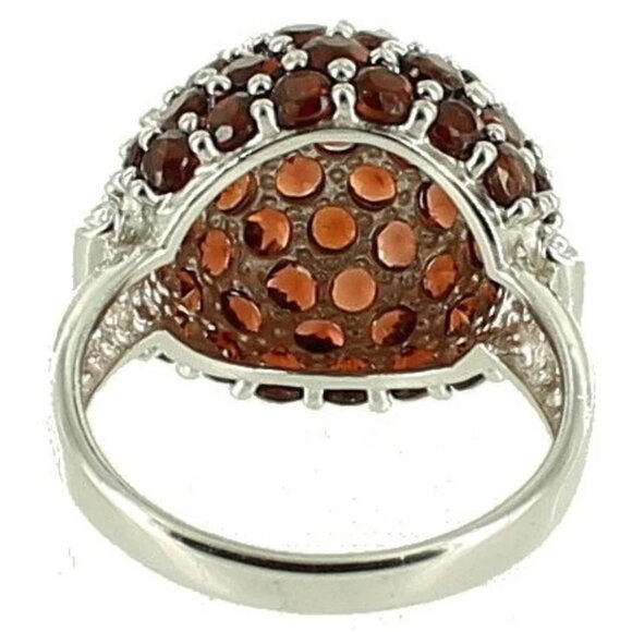 Rhodolite Statement Dome Ring - Picture 3 of 5